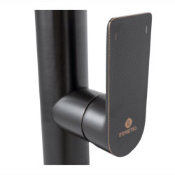 Baterie Lavoar Tip Stalp Stylish Negru Ermetiq