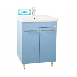 Baza Seria S754 Blue Rustic 60cm + Lavoar 2060