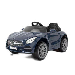 Masina Mercedes Cls350 12v Roti Eva Scaun Piele Albastru Rc