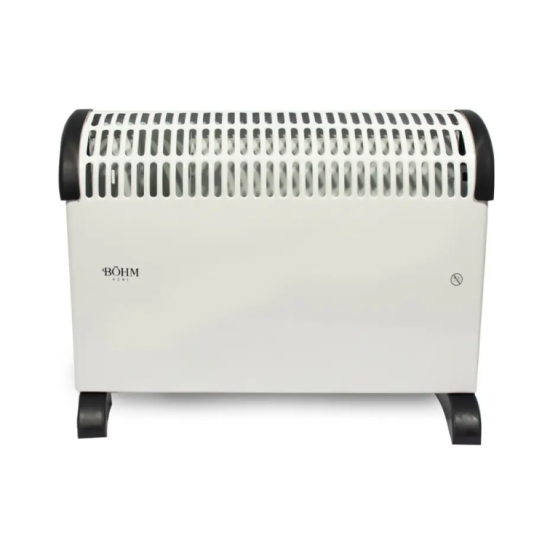 Radiator Electric Cu Ventilator Turbo Si Temporizator 2000w Bohm 1.8 Kg Bl01s 14783