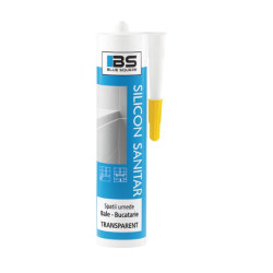 Silicon Sanitar Transparent 280ml Bs
