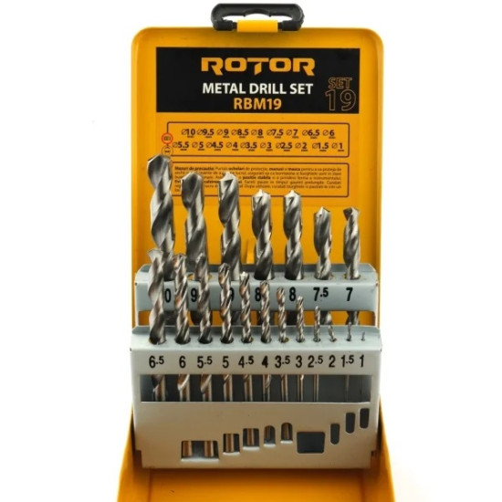 Set Burghie Metal 19 Piese Rotor Rbm19
