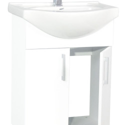 Baza Seria 005 50 Cm Alb + Lavoar