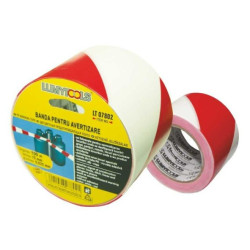 Banda Pt. Averizare- Rosu/alb 100 M X 75 Mm Banda Pt. Averizare- Rosu/alb 100 M X 75 Mm