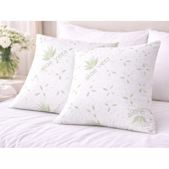 Set 2 Perne Matlasate Belina Aloe Vera 50x70 Cm