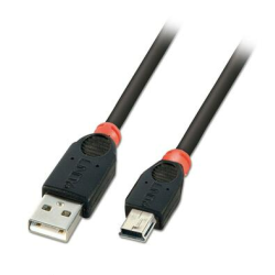 Cablu Lindy 0,5m Usb 2.0 Type A-mini Usb