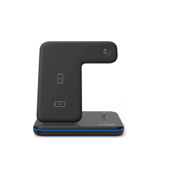 Incarcator Wireless Canyon 3-in-1 Negru
