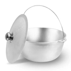 Ceaun Tuci Aluminiu Cu Capac 24l