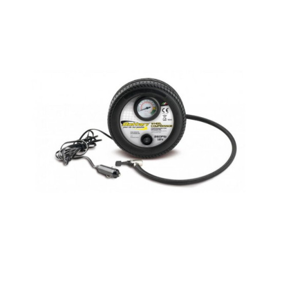 Compresor Cu Manometru 12v 260psi Wheel