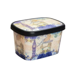 Cutie Depozitare Cu Capac 25l- Londra Cutie Depozitare Cu Capac 25l- Londra