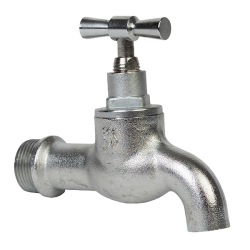 Robinet Hydro Pt Cismea Dublu Serviciu Din Alama Cromata 1/2