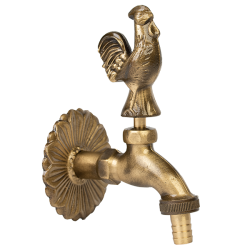 Robinet Hydro Pt Cismea Decorativ Dublu Serviciu Si Finisaj 1/2 Cocos