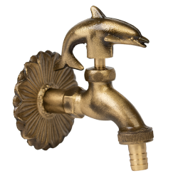Robinet Hydro Pt Cismea Decorativ Dublu Serviciu Si Finisaj 1/2 Delfin