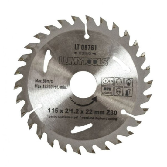 Disc Cu Vidia Pentru Lemn. 115 Mm