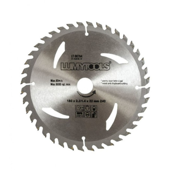 Disc Cu Vidia Pentru Lemn. 180 Mm