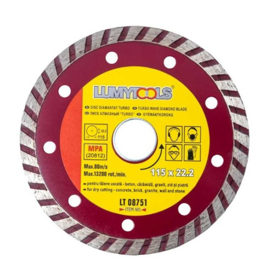 Disc Diamantat Turbo 125mm