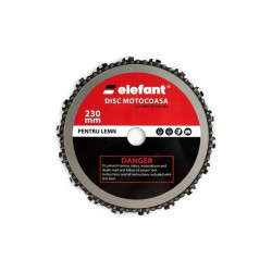 Disc Motocoasa Cu Lant De Drujba 235x25.4mm Elefant