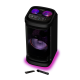 Boxa Duala Dj Activa Cu Baterie Si Glob Luminos 150w Cu Microfon Si Telecomanda Dj-by6l