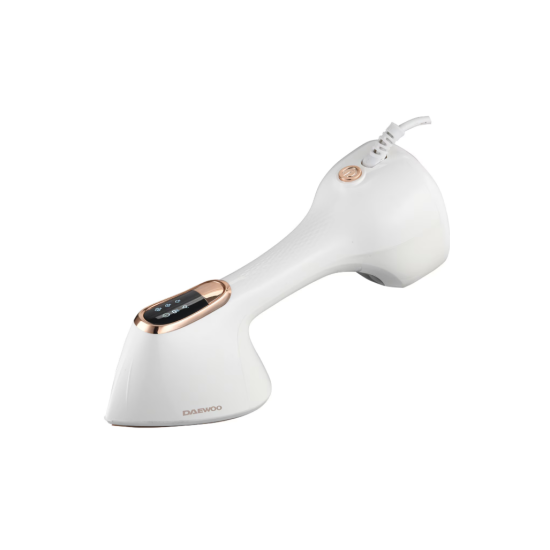 Aparat De Calcat Vertical Cu Abur Si Uscat Daewoo Dgs2000wg 2000w Panou De Control Cu Led Rezervor Apa 300 Ml Debit Abur 25g/min Culoare Alb