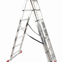 Scara Aluminiu 3 Tronsoane Hillagi 3x7 Trepte