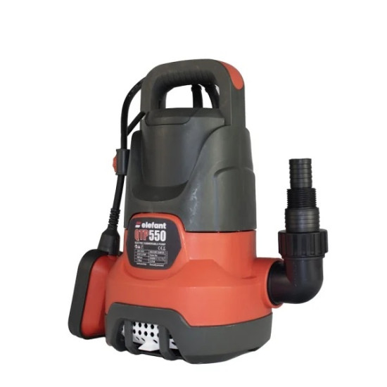 Pompa Submersibila Elefant Qtp550 Pentru Apa Murdara Si Curata 550w 13500 L/h