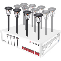 Lampa Solara De Gradina 1x Led 400mm Plastic Entac