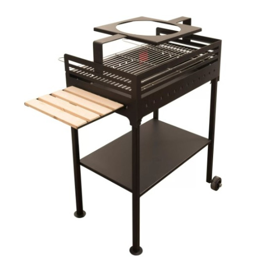 Gratar Gradina Din Otel Fm Grill Economic 67x40cm