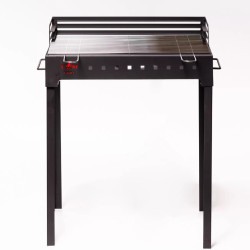 Gratar Gradina Din Otel Lemn-carbune Fm Grill Portabil Premium 58x30cm Gratar Gradina Din Otel Lemn-carbune Fm Grill Portabil Premium 58x30cm