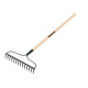 Grebla Cu Maner Din Lemn Wadfow - 1380mm - 14t Wxw3314