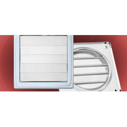 Grila Ventilatie Gravitationala 150x150/100 Alba