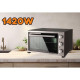 Cuptor Electric Hausberg Hb-9320 1420w 38l Negru