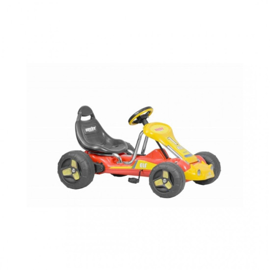 Kart Cu Pedale Pentru Copiii Hecht 59788 Rosu/galben