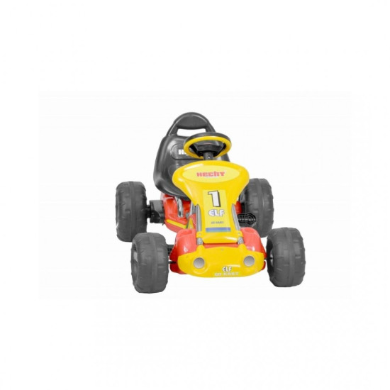 Kart Cu Pedale Pentru Copiii Hecht 59788 Rosu/galben