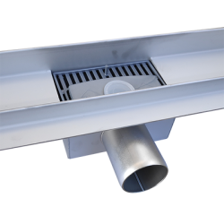Rigola Dus Din Inox Design Clasic 600x70 Mm
