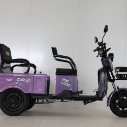 Triciclu Electric Rdb Cargo 25km/h Violet + Civ