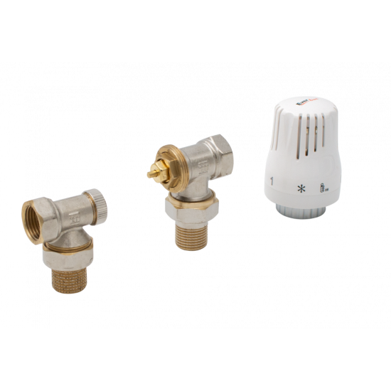 Set Robineti Ptr Radiator+ Ventil Termostatic