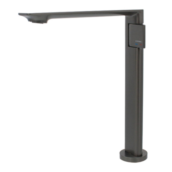 Baterie Lavoar Montaj Pe Blat Flat Gray Ermetiq