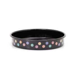 Tava Rotunda Emailata Clasica 30 Pastel Dots Metalac