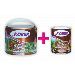 Pachet Promo Kober Lac Protector Extra Wenge Ig5298-c4l+ig5298-c0.75l