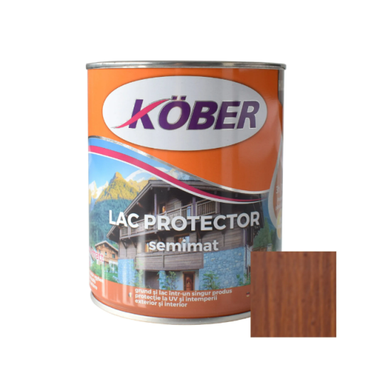 Lac Protector Kober Semimat Nuc Mediu 0.75l