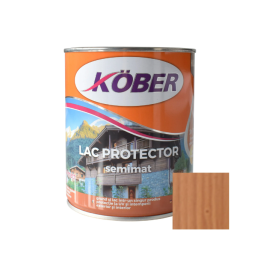 Lac Protector Kober Semimat Stejar 0.75l