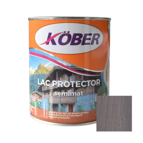 Lac Protector Kober Semimat Stejar Gri 0.75