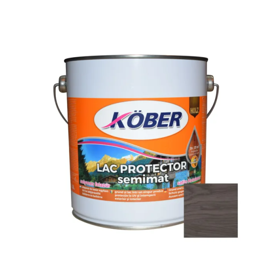 Lac Protector Kober Semimat Stejar Gri 2.5l