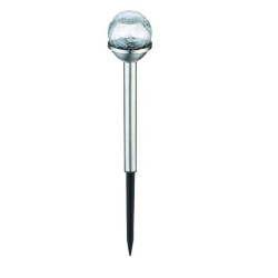 Lampa Solara De Gradina 1x Led 340mm Otel Inoxidabil Glob S
