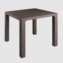 Masa De Gradina Orfeo 80 Cappuccino Inchis 80cm X 80cm X H73cm Masa De Gradina Orfeo 80 Cappuccino Inchis 80cm X 80cm X H73cm