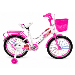 Bicicleta Copii Rdb 18 Inch Mierla Fucsia Rac- 777401