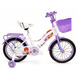 Bicicleta Copii Rdb 16 Inch Mierla Mov Rac-777410