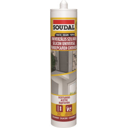 Silicon Universal Negru 280ml Soudal