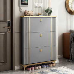 Pantofar 602 Mdf Gri 3 Usi 100x24x118cm