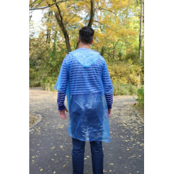 Pelerina Ploaie Poncho Albastru